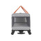 Multifunctional 2-In-1 Detachable Trolley with Wheels Portable Pet Carrier Bag