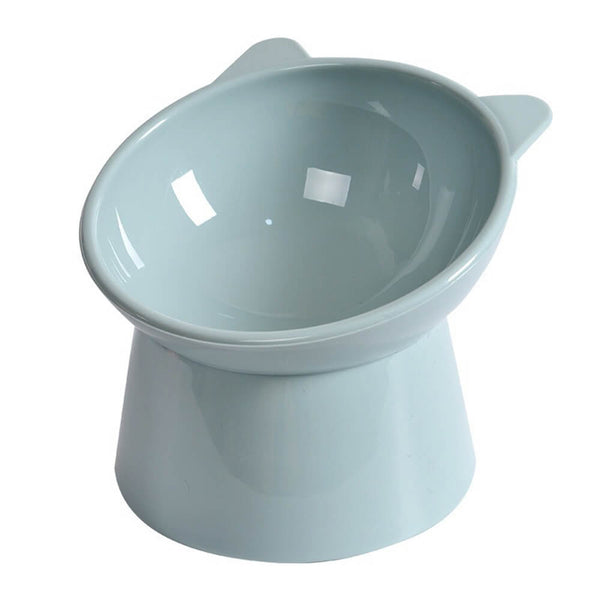Nordic Style Elevated Anti-Choke Anti-Spill Slanted Feeding Cat & Dog Bowl