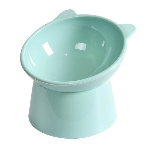 Nordic Style Elevated Anti-Choke Anti-Spill Slanted Feeding Cat & Dog Bowl