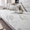 Premium Leaf Texture Chenille Non-Slip Anti-Scratch Couch Cover