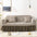 Seersucker Non-Pilling Romantic Skirted Magic Couch Cover