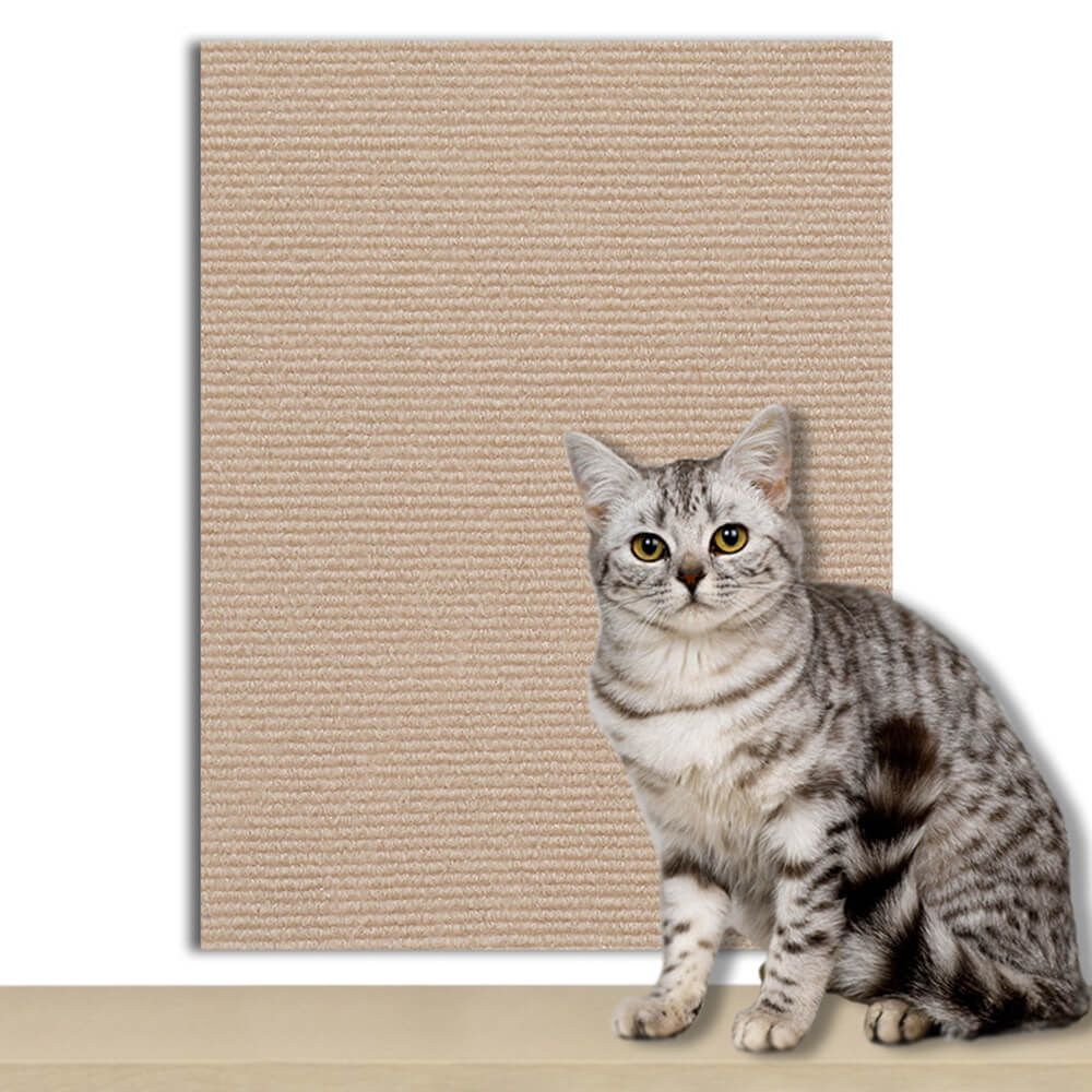 Self-Adhesive Flocked Anti-Scratch Cat Climbing Wall Scratching Board