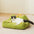 Soft Plush Monster Design Elevated Dog & Cat Sofa Bed