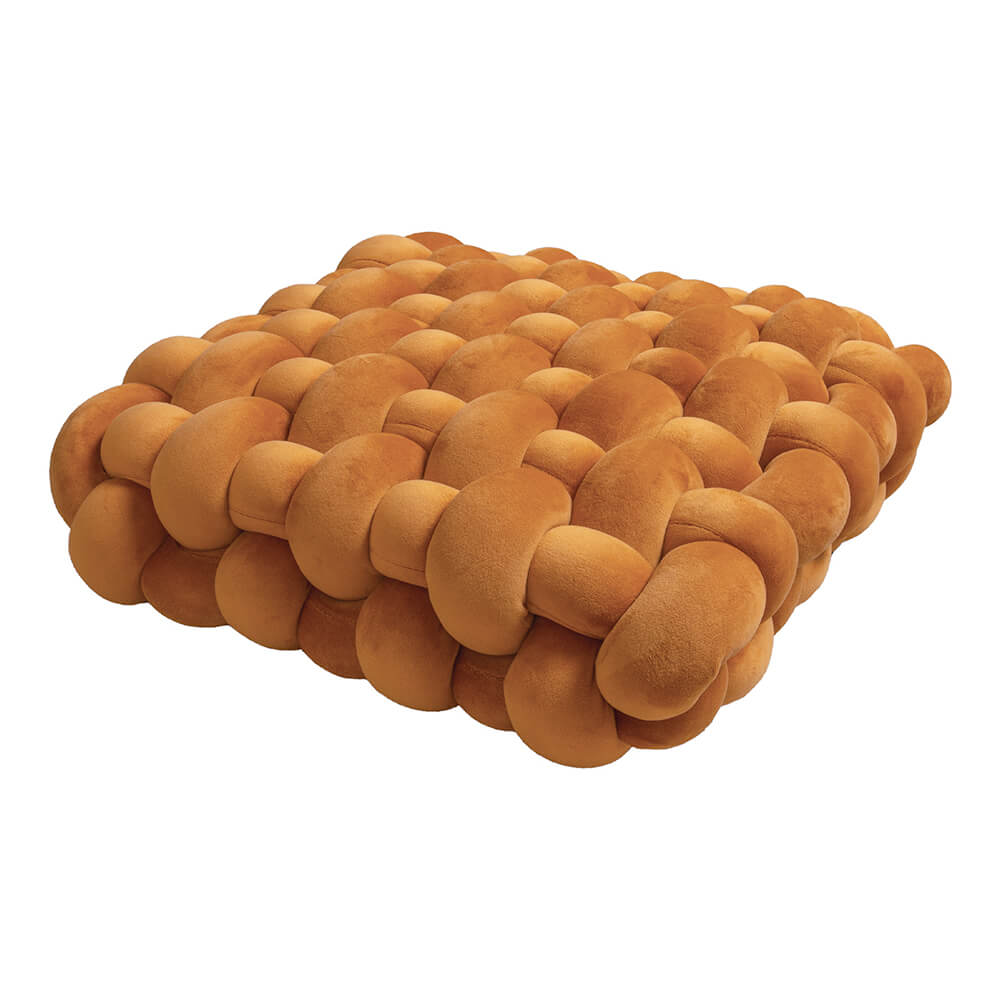 Square Soft Woven Texture Decorative Home Cushion Pillow