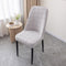 Stretch Jacquard Dining Chair Protector Removable Washable Parson Chair Slipcover