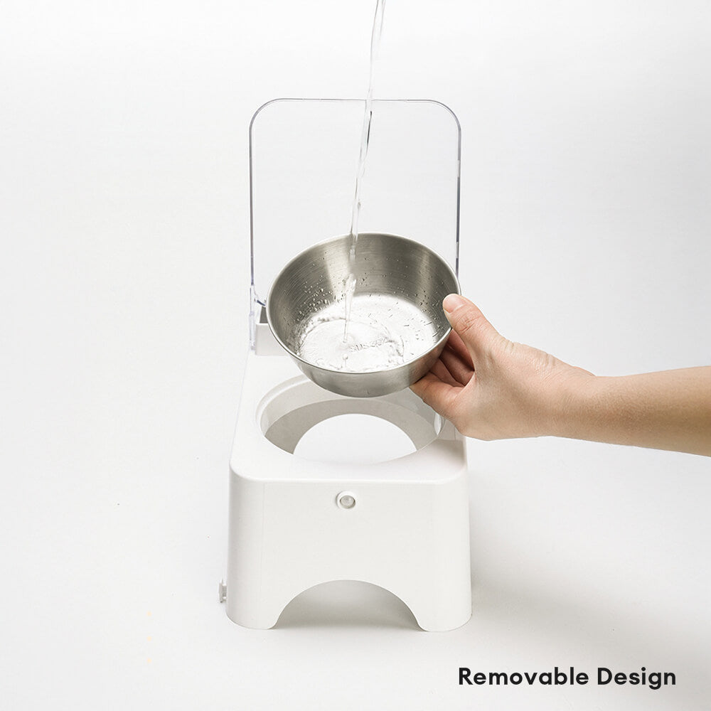Touch-Free Induction Dustproof Neck Guard Pet Feeder