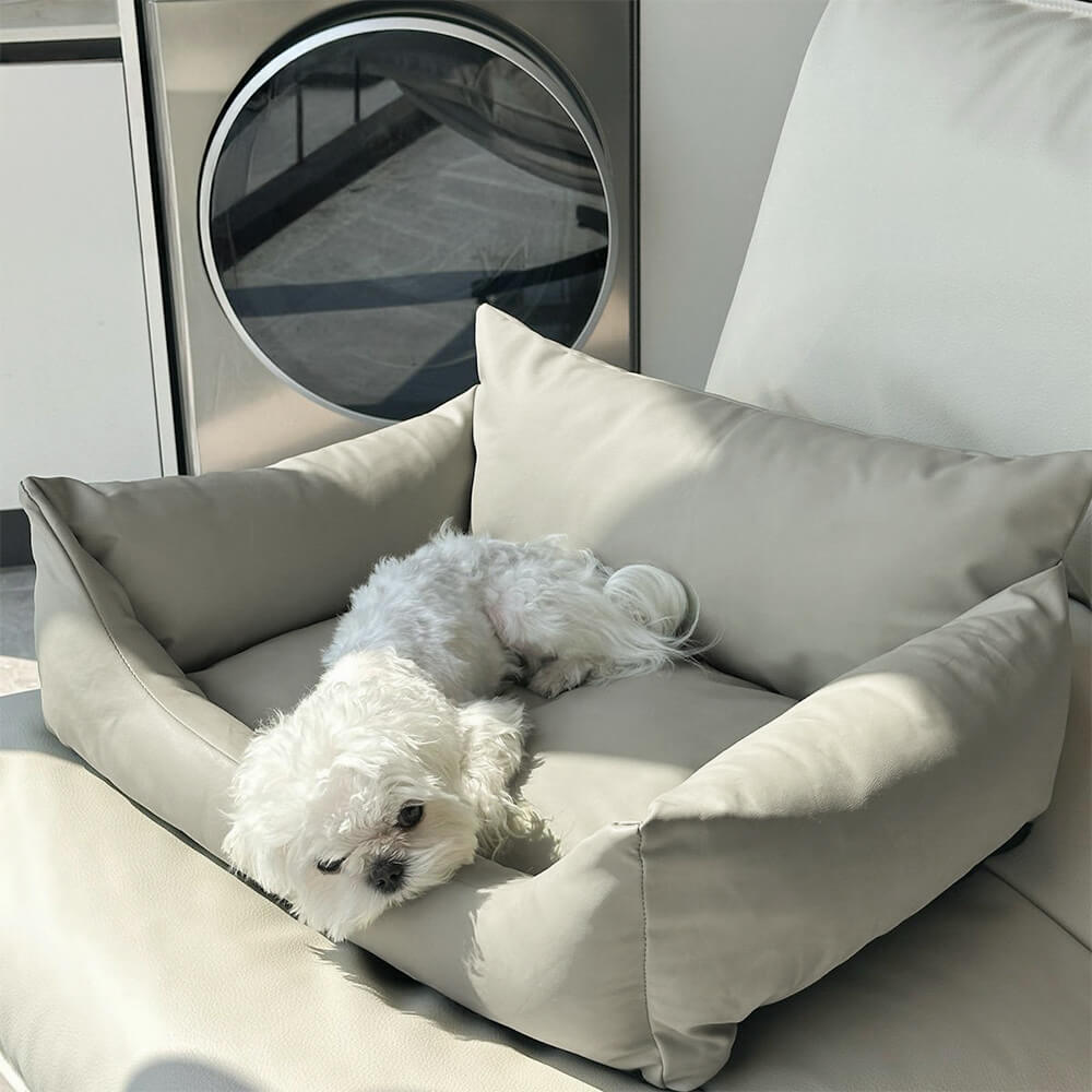 Waterproof Scratch-Resistant All-Season Detachable Washable Dog Sofa Bed