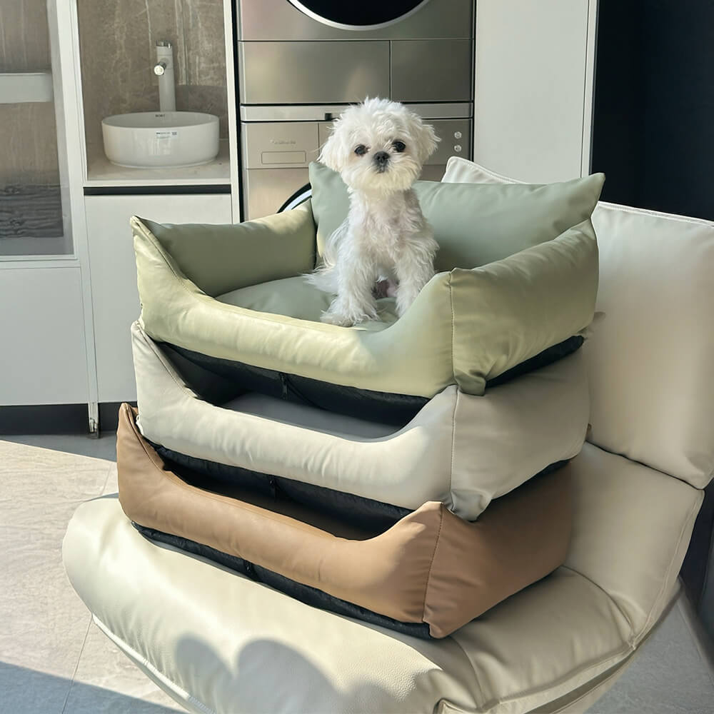 Waterproof Scratch-Resistant All-Season Detachable Washable Dog Sofa Bed