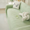 Wheat Pattern Textured Cooling Ice Silk Anti-Slip Couch Cover