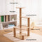 Five-Tier Cat Tree with Space Capsule and Wear-Resistant Scratching Posts