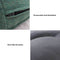 Rectangle Large Waterproof Washable Heavy-Duty Pillow Dog Bed