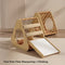 Durable Sisal Cat Scratching Board with Sloped Climbing Ramp