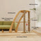 Solid Wood Cat Scratching Post with Space Capsule and Climbing Net