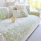 Chenille Romantic Botanical Design Comfortable Couch Cover