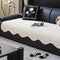 Waterproof Teddy Fleece Non-Slip Straight Couch Cover