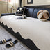 Waterproof Teddy Fleece Non-Slip Straight Couch Cover