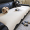 Waterproof Teddy Fleece Non-Slip Straight Couch Cover