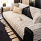 Chenille Textured Pattern Anti-Slip Scratch-Resistant Couch Cover