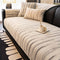 Chenille Textured Pattern Anti-Slip Scratch-Resistant Couch Cover