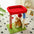 Colorful U-Shaped Multi-Layer Sisal Cat Tree