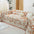 Cute Hand-Drawn Cat Pattern Reversible Chenille Throw Couch Cover