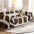 Cute Hand-Drawn Cat Pattern Reversible Chenille Throw Couch Cover
