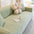 All-Seasons Polar Fleece Elastic Full Wrap Anti-Scratch Couch Cover
