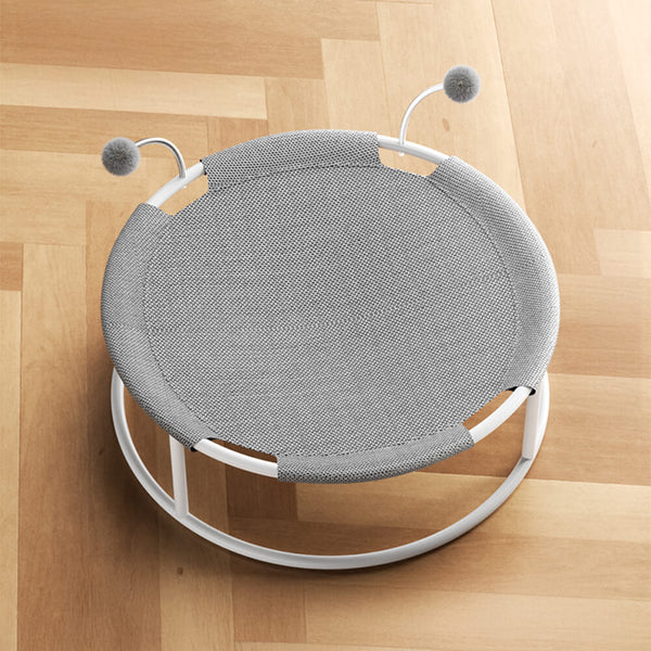 Round Hammock-Style Elevated Cat Bed