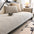 Two-Tone Woven Herringbone Skin-Friendly Polar Fleece Couch Cover