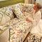 All-Season Cooling Pastoral Floral Couch Cover