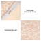 Floral Orthopedic Dog Bed Calming Pet Bed with Pillow
