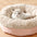 Fluffy Faux Rabbit Fur Warm Donut Dog & Cat Bed