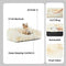 Fluffy Plush Thickened Cozy Pet Calming Bed Dog Cat Sofa Bed