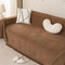 Cobertura completa Herringbone Chenille Sofá Protección de la cubierta del sofá resistente al desgaste