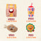 Fun Potato Chips Burger Squeaky Dog Chew Toy