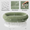Square Water-Resistant Anti-Scratch Short Plush Dog Bed