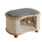 All-Season Modern 2-in-1 Enclosed Wooden Cat House Stool