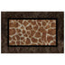 Animal Print Anti-Stain Non-Slip Front Door Mat for Muddy Dog Paws