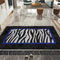 Animal Print Anti-Stain Non-Slip Front Door Mat for Muddy Dog Paws