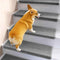 Anti-scratch Faux Sisal Stair Protectors Tape Free Washable Carpet Stair Treads