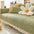 Boho Corduroy Durable Sofa Protector Couch Cover with Tassels