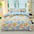 Breathable Cotton Double-Sided Colorful Bed Sheet Set