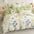 Brushed Washed Cotton Floral Bed Sheet Set