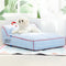 Checkerboard Breathable Scratch-resistant Spine Protection Dog Bed