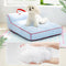 Checkerboard Breathable Scratch-resistant Spine Protection Dog Bed