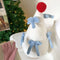 Árbol de Navidad Decoración grande Bowknot Almohada de sofá para el hogar multifuncional