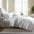 Comfortable Luxury Sateen 100% Bamboo Duvet Cover Bed Sheet Set