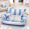 Cotton Full-Surround Dog & Cat Sofa Bed with Pillow