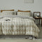 Diamond Jacquard Double-Layer Crinkled Cotton Bed Sheet Set