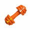 Dumbbell Silicone Slow Feeder Durable Interactive Dog Toy